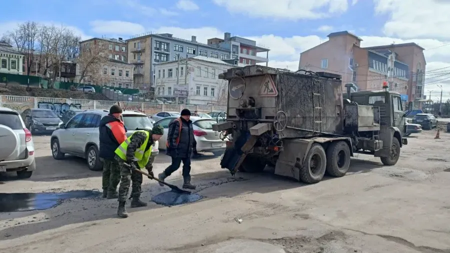 На бульваре Кокуй выполнен ямочный ремонт