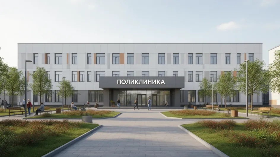 В микрорайоне Авдотьино завершают строительство крупной поликлиники