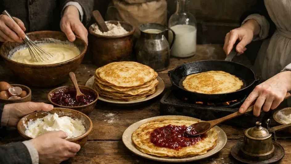 Стало известно, сколько блинов россияне едят на масленичной неделе