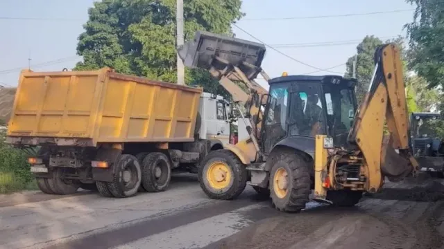 В Иванове на пяти улицах проведут ямочный ремонт с применением асфальтобетонной смеси