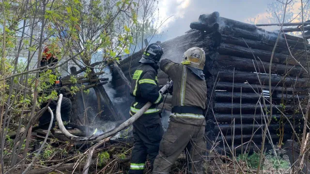 В Ивановской области чуть не сгорел жилой дом