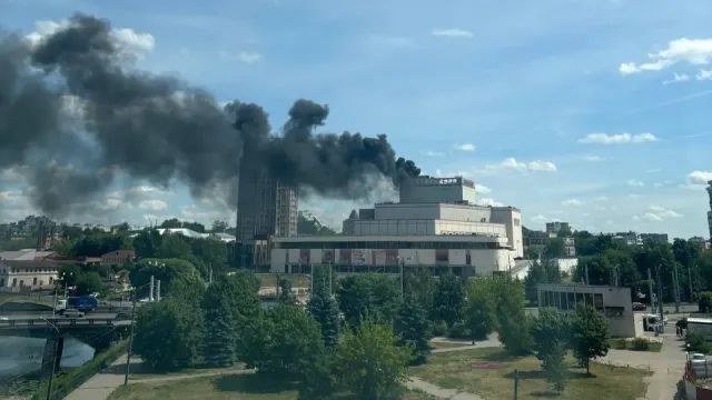 В Иванове взорвался театральный комплекс