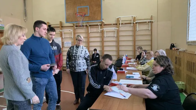 Жители Кинешмы активно голосуют на выборах Президента России