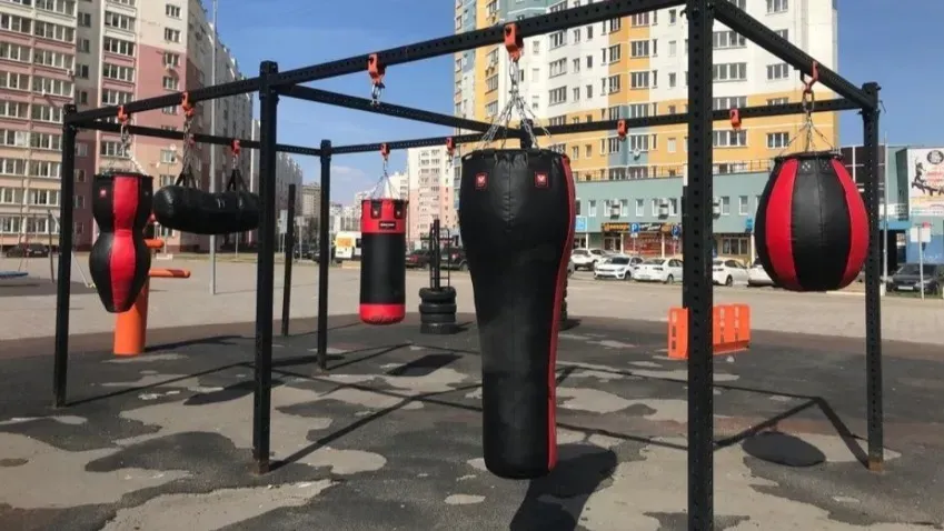 В сквере микрорайона «Московский» в Иванове появится новое спортивное оборудование
