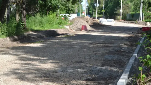 В Иванове обновляют улицу Попова в рамках национального проекта