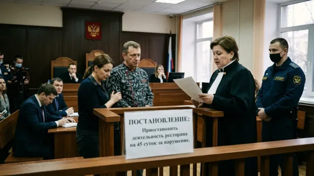 Ресторан «Россия» в Иванове закрыли на полтора месяца по решению суда