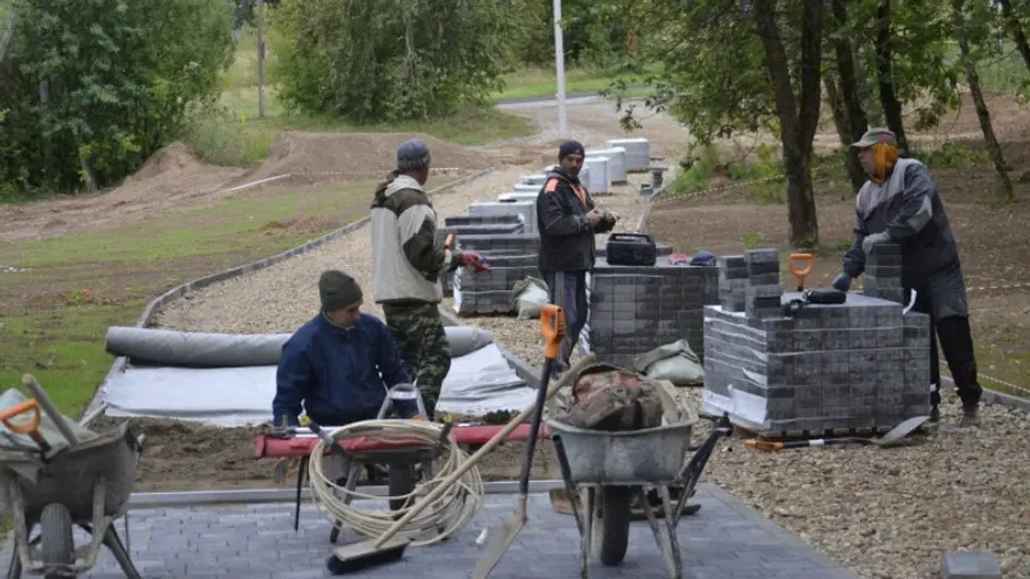 Благоустройство набережной в микрорайоне Видный выполнено на 60% Благоустройство набережной в микрорайоне Видный выполнено на 60%