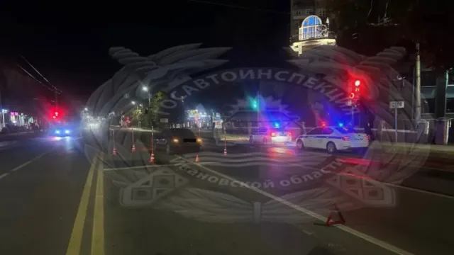 В центре Иванова иномарка сбила пьяного пешехода