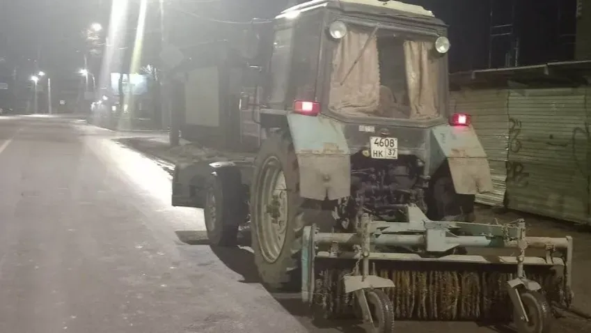 В Иванове 15 рабочих займутся уборкой остановок общественного транспорта