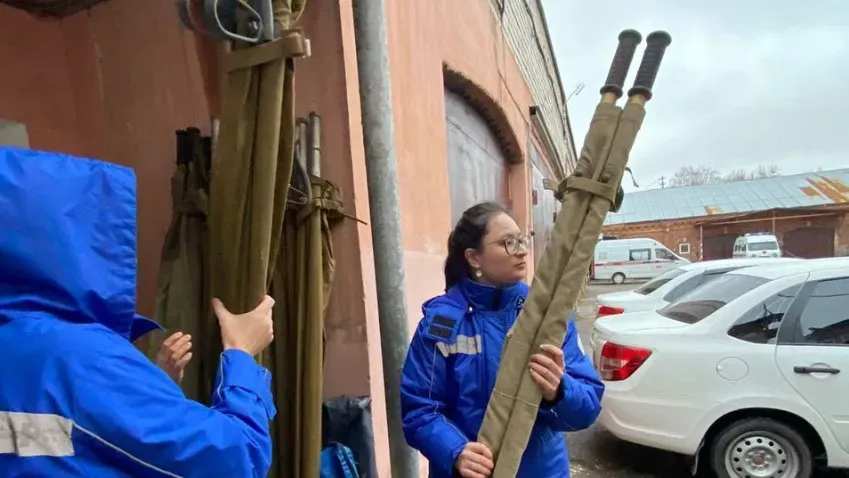 Станция скорой помощи из Иванова передала посылку медикам в зоне СВО