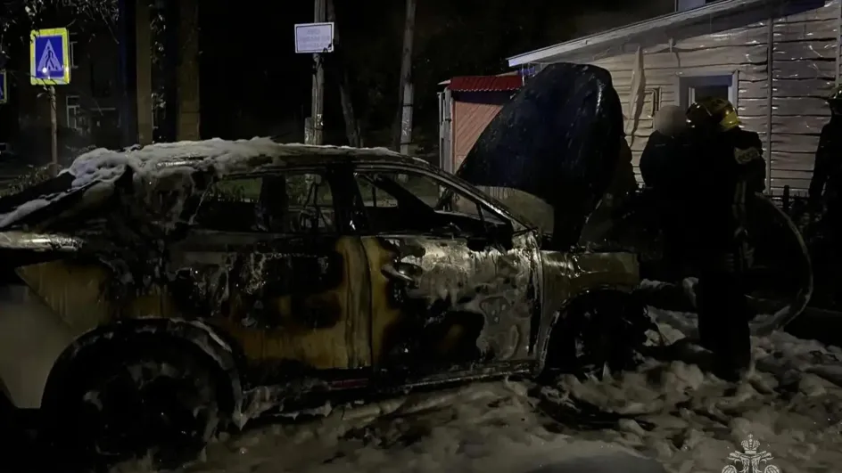 Ночью в Иванове сгорел очередной автомобиль