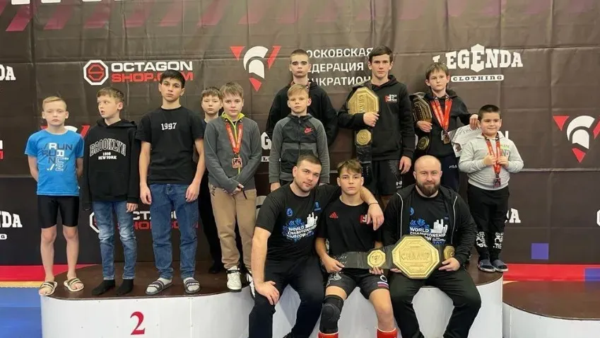 Кинешемцы завоевали 11 медалей на Кубке Москвы по панкратиону