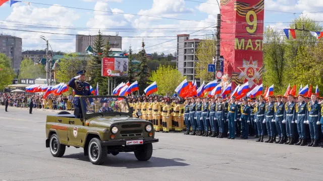 Ивановская область отметила День Победы торжественным парадом