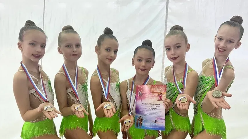 Кинешемки выиграли бронзу на соревнованиях по художественной гимнастике