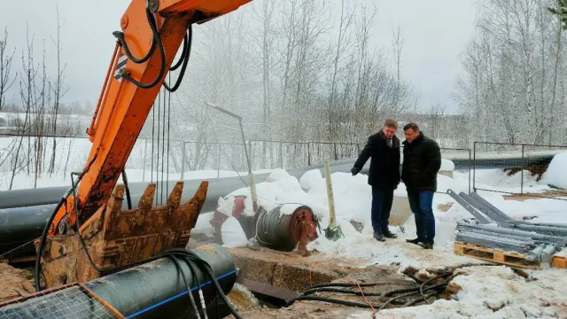 В Иванове продолжаются ремонтные работы главного городского коллектора