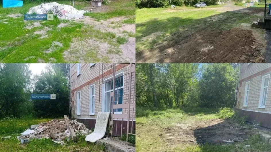 В Родниковском районе после прокурорской проверки очищена территория у ФАПа