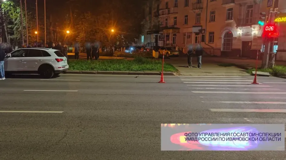 В Иванове серьезно пострадала в аварии неосторожная велосипедистка