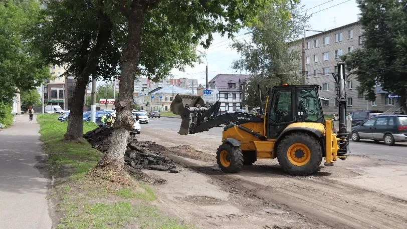 В Иванове начался ремонт улиц Постышева, Бубнова и 10-го Августа