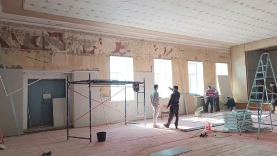 В Палехском районе приступили к ремонту Дома культуры