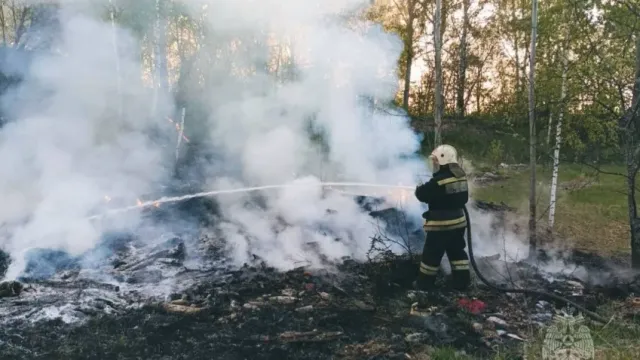 В Ивановской области за сутки зафиксировали 11 пожаров