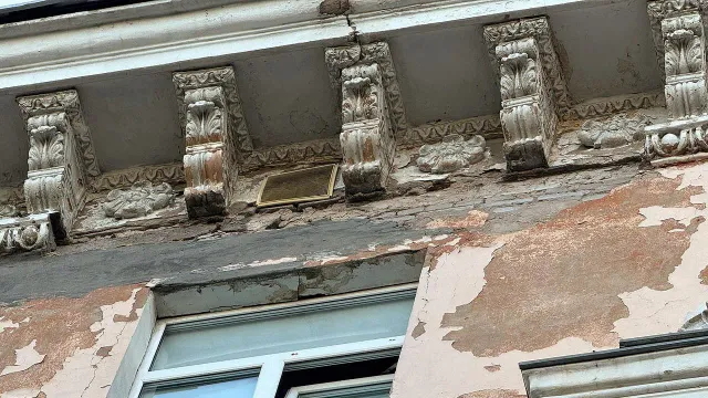 В центре Иванова обрушилась часть дома