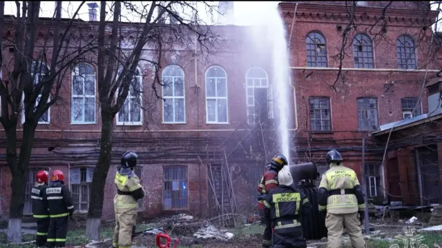 На «Красной Талке» в Иванове случился грандиозный пожар