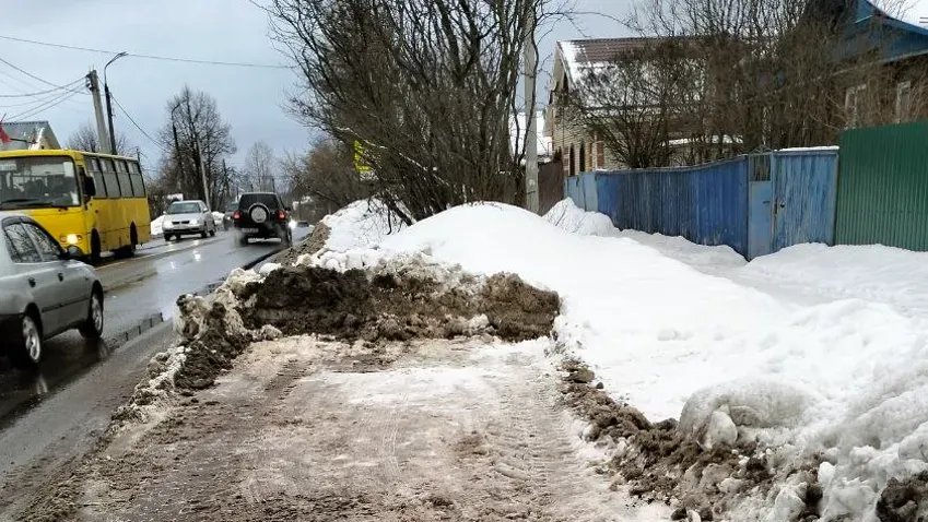 В Балино жители жалуются на отсутствие остановочного павильона