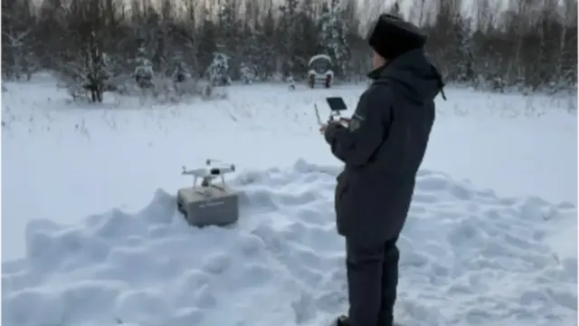 Над Лежневским районом в Ивановской области был замечен БПЛА