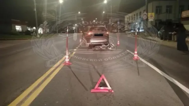 В Кохме 14-летний подросток на питбайке врезался в Toyota RAV4