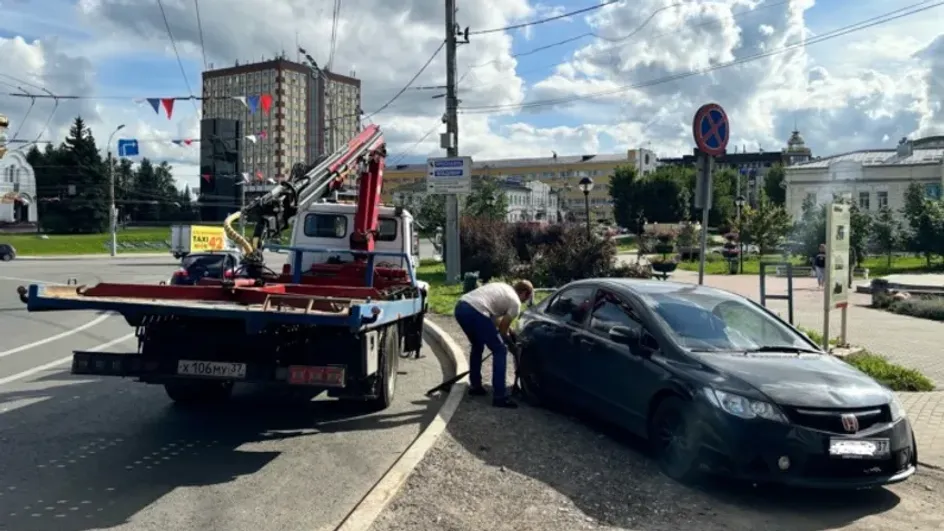 В Иванове ГИБДД проводит рейды с эвакуатором