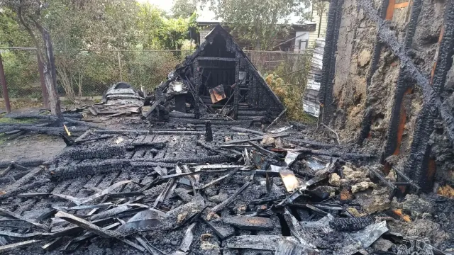 Бойлер уничтожил дом в деревне Семейкино Шуйского района