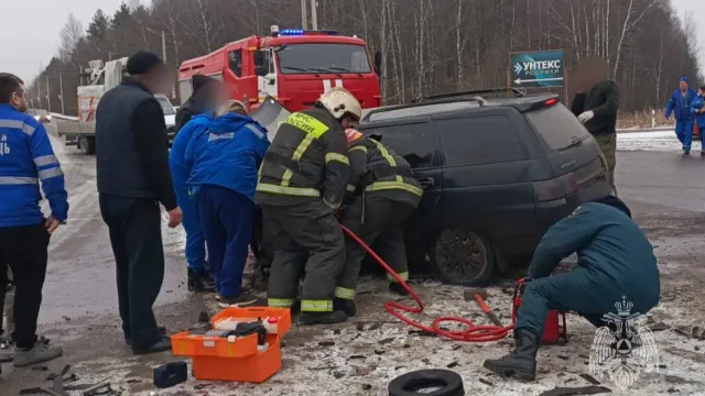 В Родниках произошло серьезное ДТП с пострадавшим