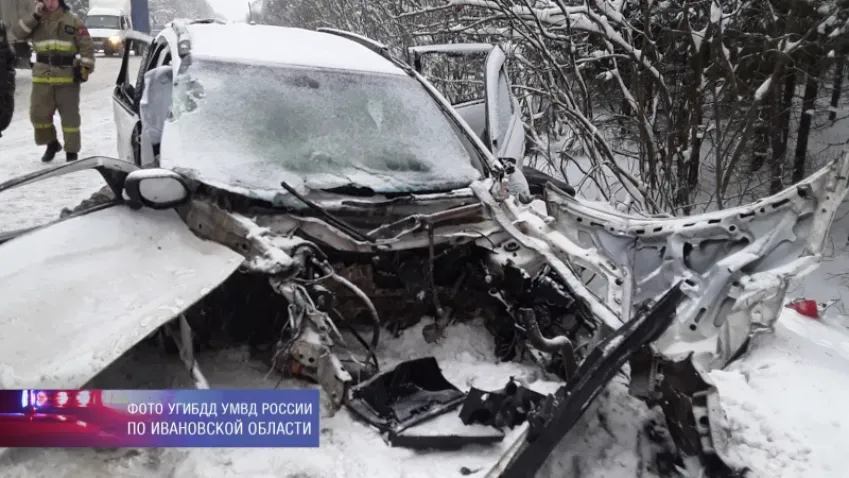 В Ивановской области во время снегопада погиб пожилой водитель