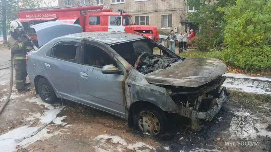 Три автомобиля сгорели в Ивановской области за сутки