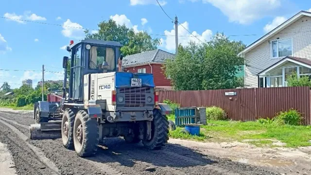 В переулках 2-й и 3-й Бабушкина в Иванове пройдет планировка дорожного покрытия