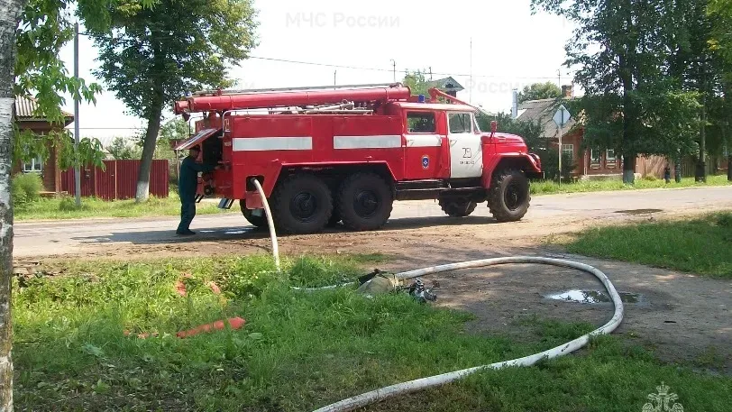 В селе Есиплево Заволжского района 21 июня сгорел частный дом