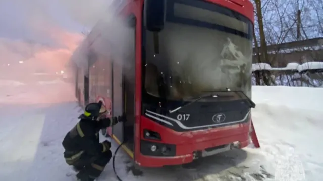 Специалисты установили причину возгорания в троллейбусе «Адмирал» в Иванове