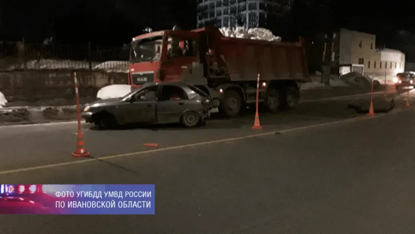 В Иванове молодой парень на встречке врезался в грузовой «MAN TGS»