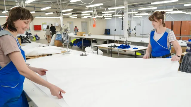 В регионе индекс промпроизводства в текстиле на январь составил более 110 процентов