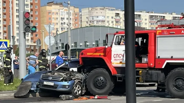 Горячая новость | В Иванове произошло смертельное ДТП с участием пожарной машины