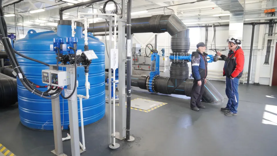 Реконструкция очистных сооружений в Родниках завершена