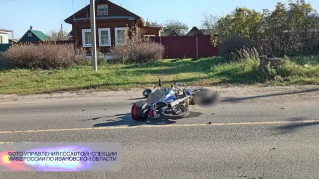 В Шуе разбился насмерть пожилой мопедист