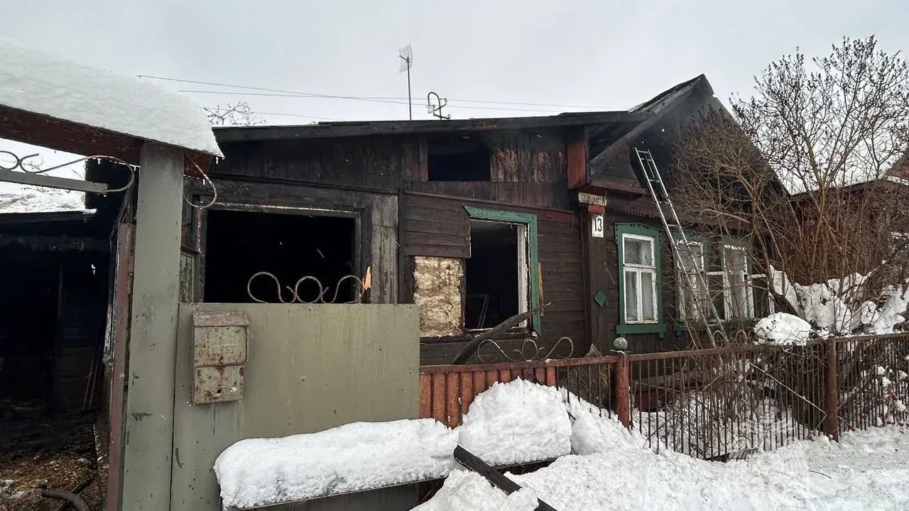 В Иванове при пожаре в частном доме погиб 60-летний мужчина