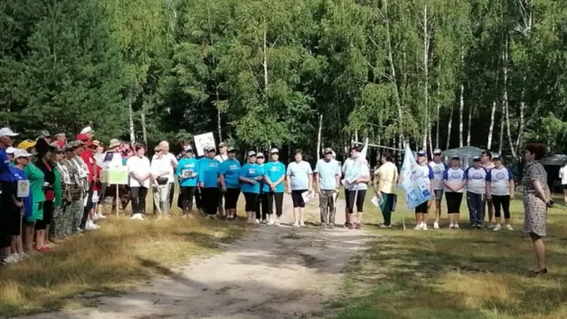 В Савинском районе состоялся туристический слет пенсионеров