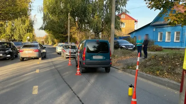 В Иванове накажут даму, которая попала под машину