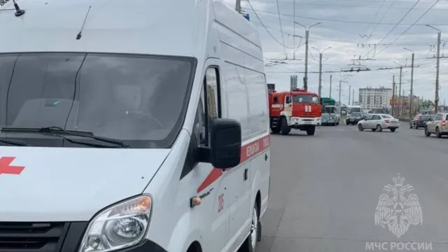 В Иванове малыша в больницу доставили на пожарной машине
