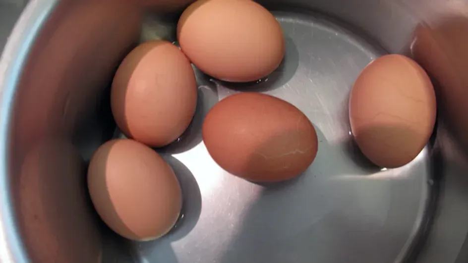 Секрет идеальных вареных яиц: как избежать зеленого желтка
