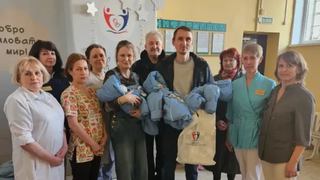 В Ивановском НИИ материнства и детства выписаны сразу две тройни