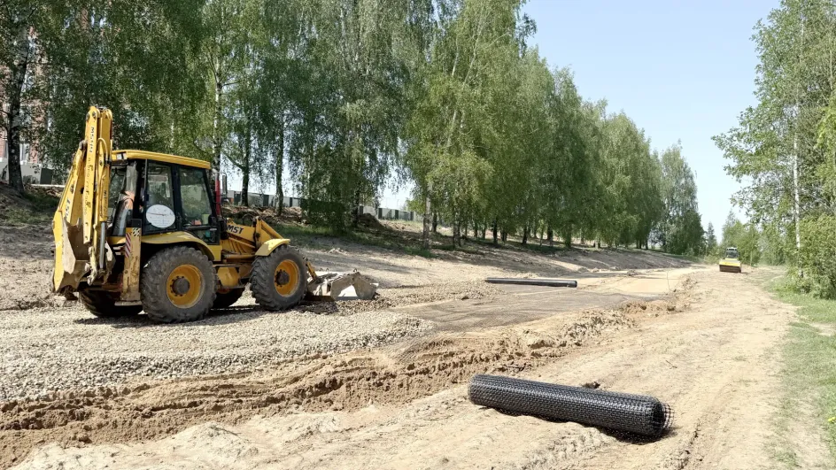В Иванове началось благоустройство набережной в микрорайоне Видный В Иванове началось благоустройство набережной в микрорайоне Видный
