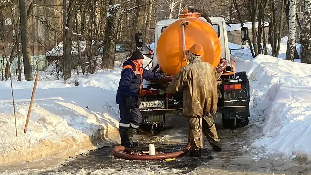 В Иванове без воды остались почти полторы тысячи человек